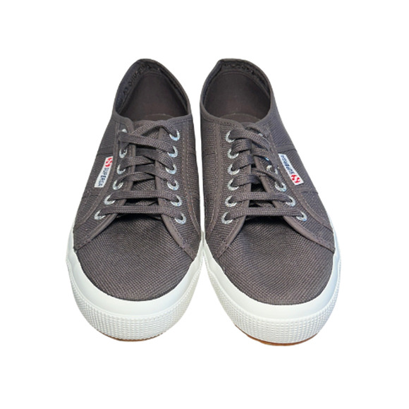 Superga 2750 Cotu Classic Dark Gray Unisex Sneakers 8.5W/7M - Picture 3 of 9